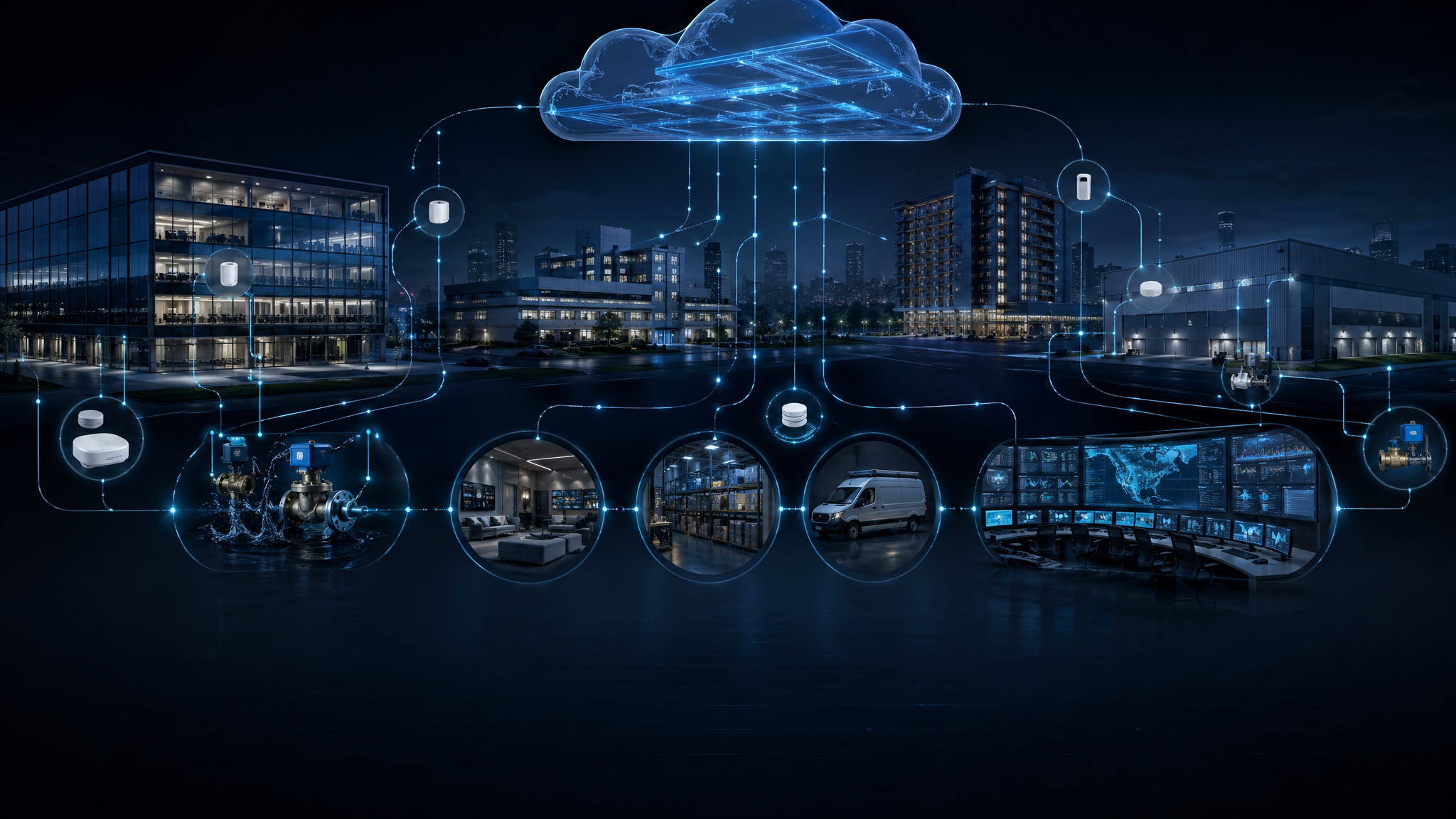 Réseau de partenaires de l’écosystème Ajax pour la détection commerciale des fuites d’eau et les workflows de coupure